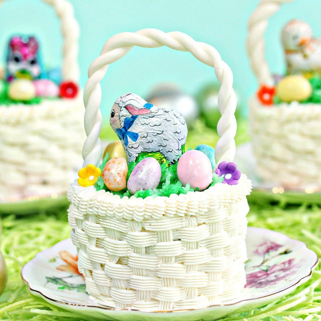 Easter Basket Cupcakes
