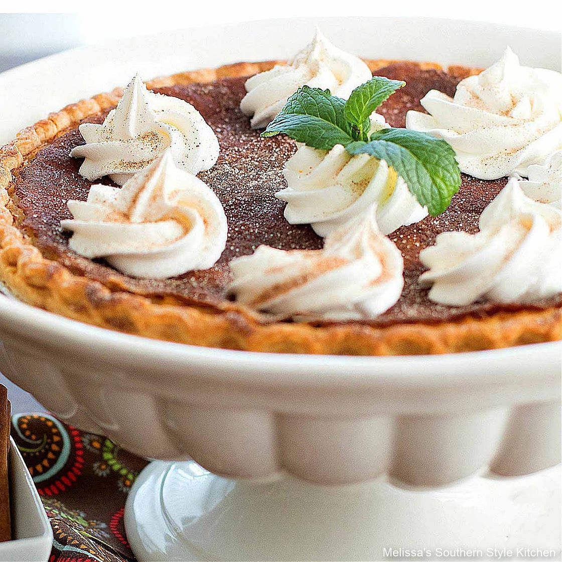 Snickerdoodle Buttermilk Pie