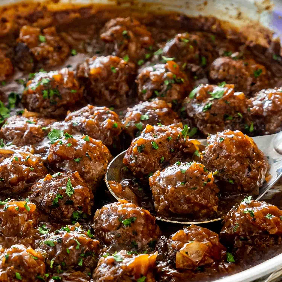 Salisbury Steak Meatballs