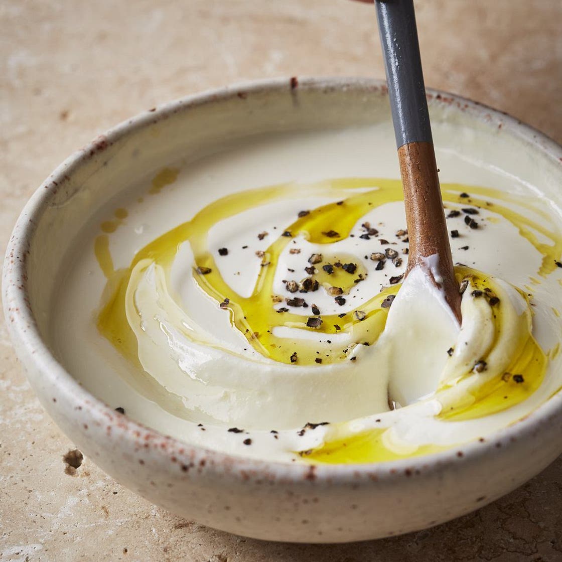Whipped feta