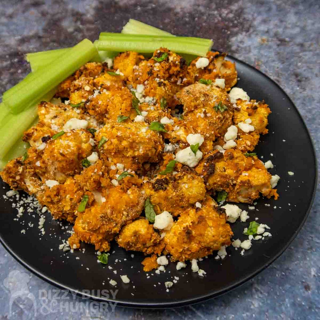 Air Fryer Buffalo Cauliflower