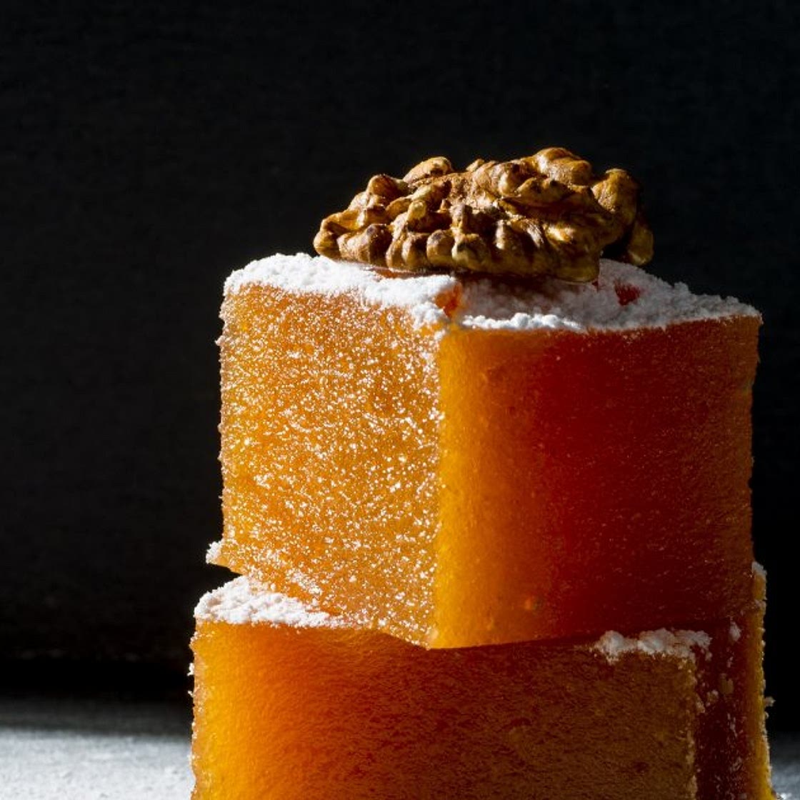 Pâte de coings aux noix