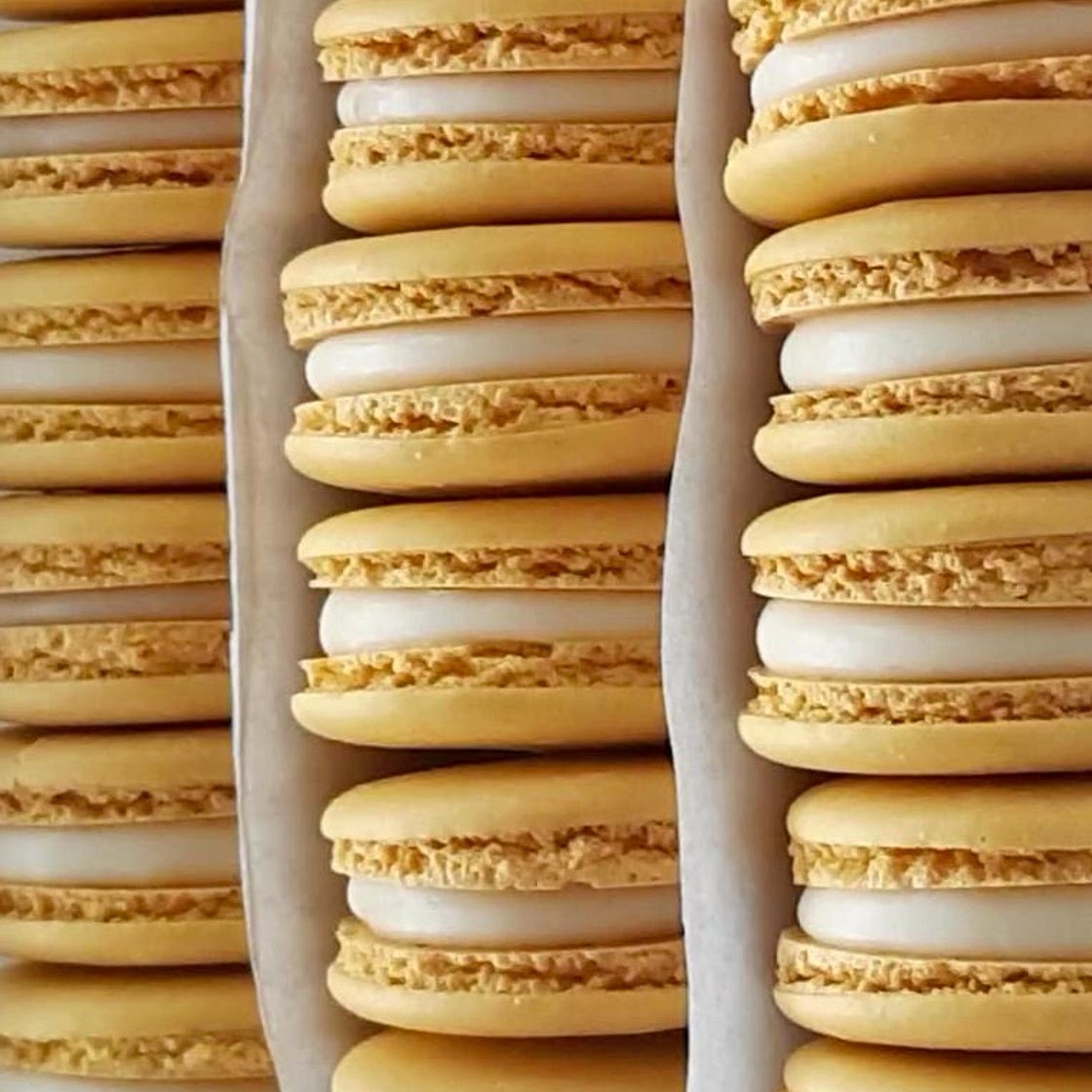 Dairy Free Macarons With Lemon Cream Filling