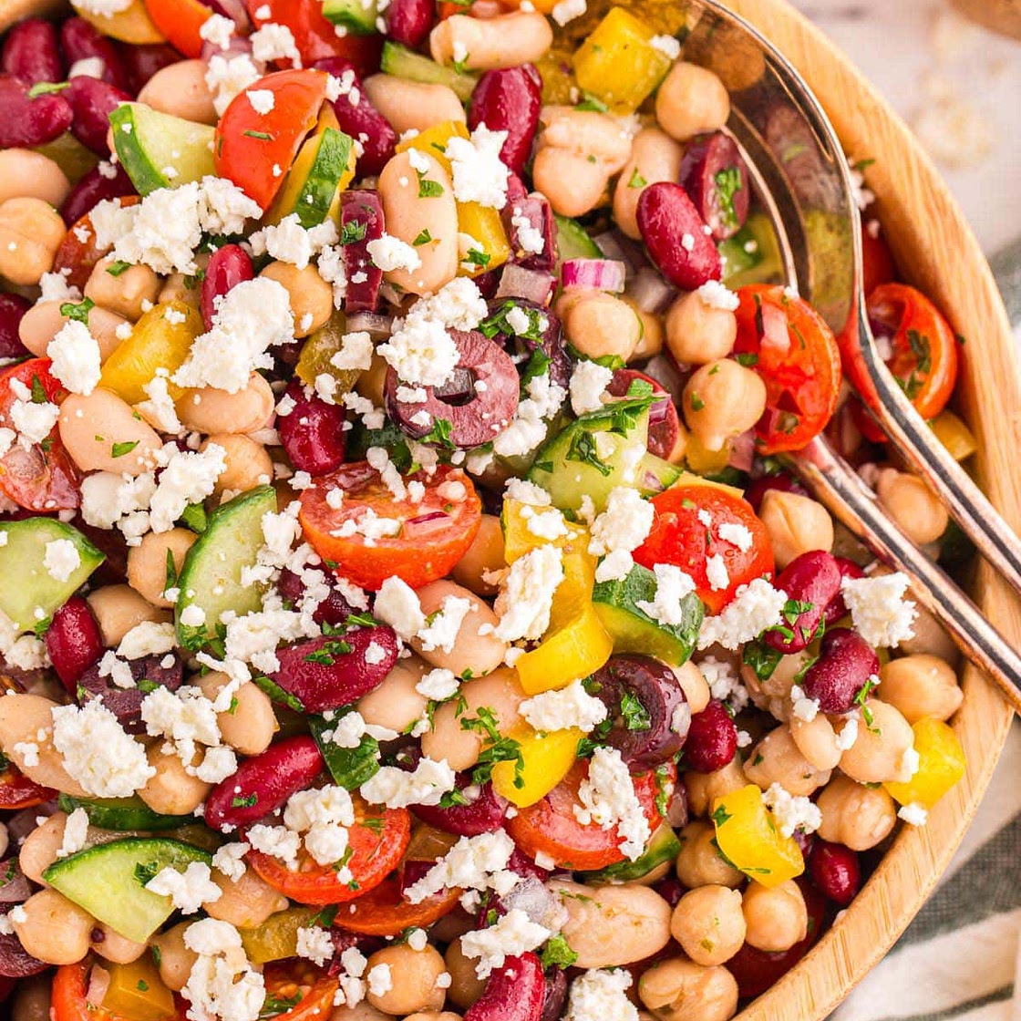 Mediterranean Bean Salad