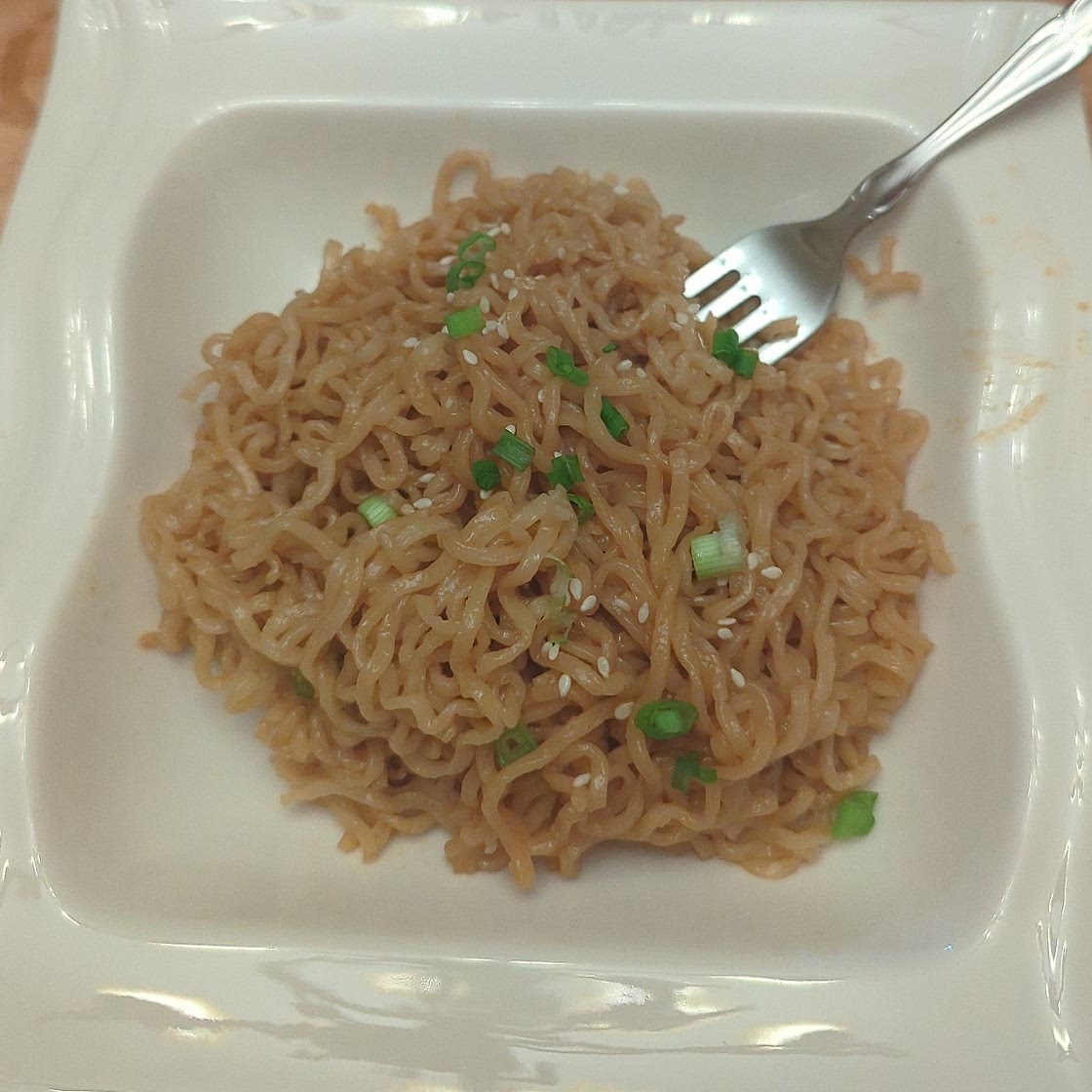 Sesame Garlic Ramen Noodles