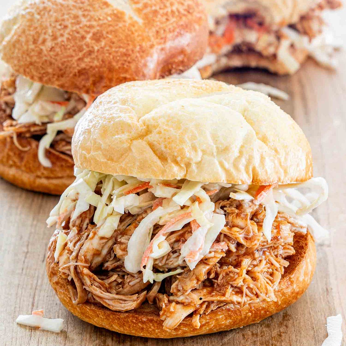 Instant Pot BBQ Pulled Chicken