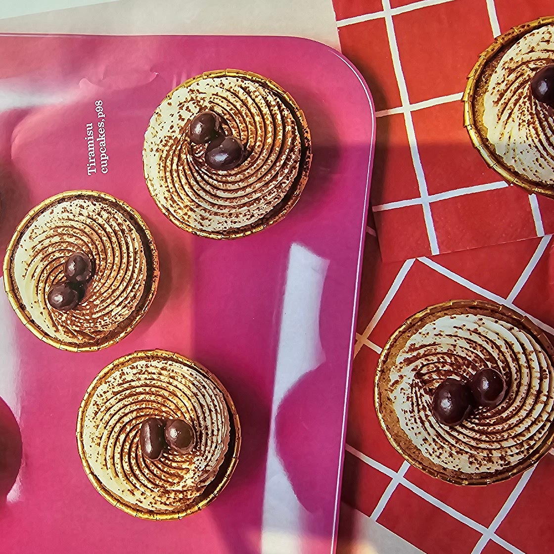 Tiramisu cupcakes