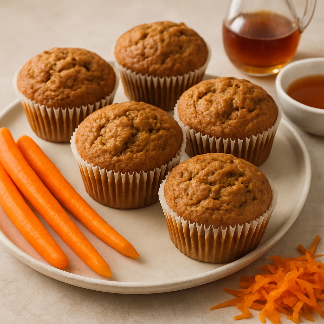 Nancy’s Maple Carrot Muffins