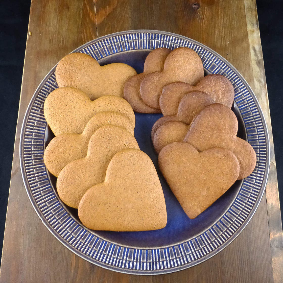 Swedish Spelt Pepparkakor (Gingerbread Cookies)