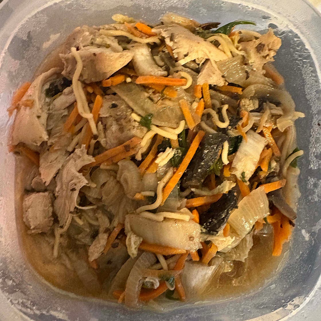 Crockpot Chicken Ramen-Style Soup (with Quinoa)