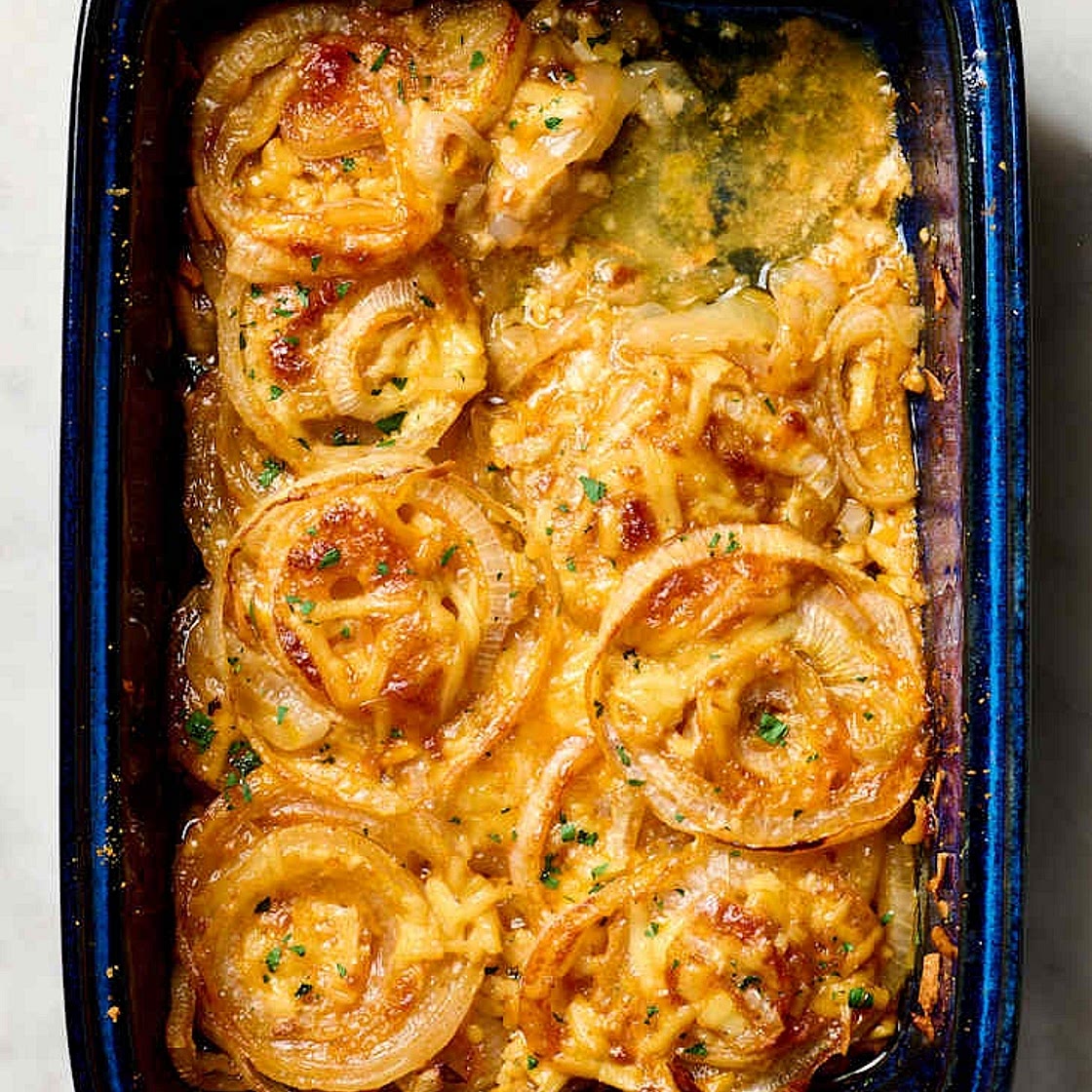 Tennessee Cheesy Onion Casserole