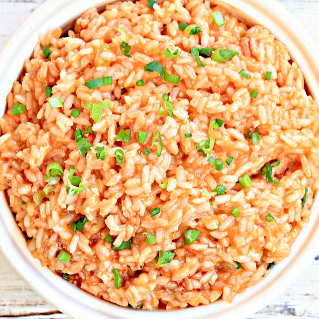 BBQ Cheesy Rice