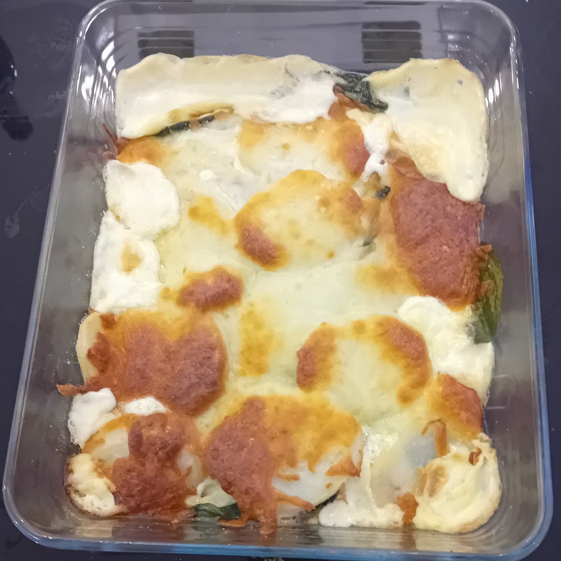 Salmon and potato bake