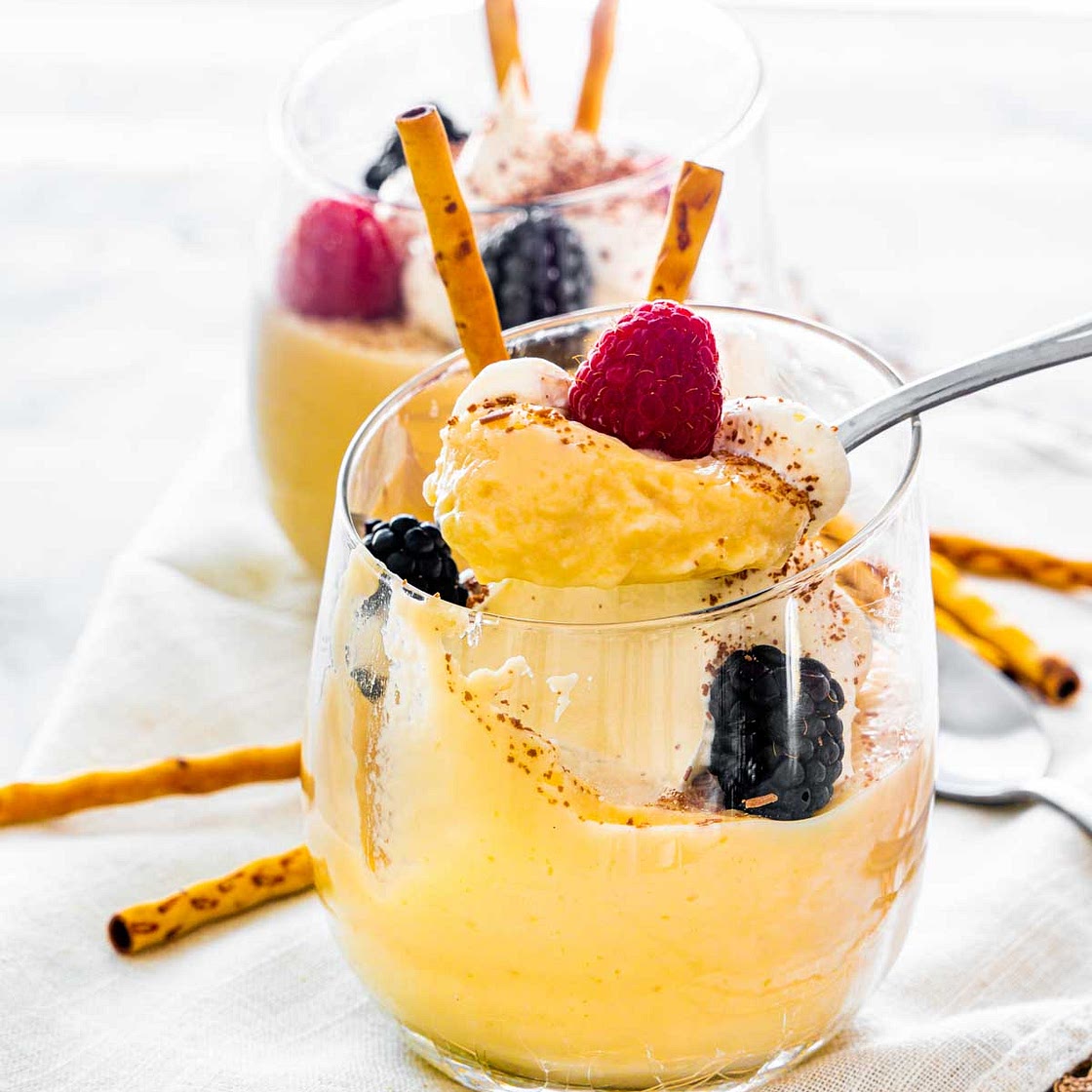 Homemade Vanilla Pudding