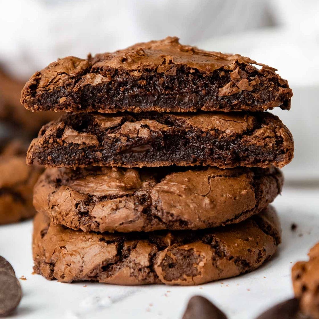 Fudgiest Gluten-Free Brownie Cookies (Extra Easy)
