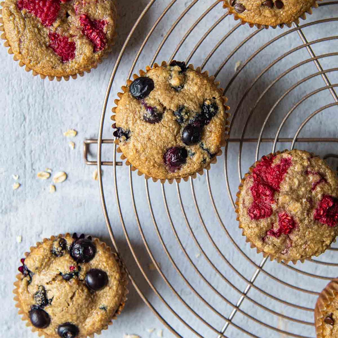 Oat Flour Muffins