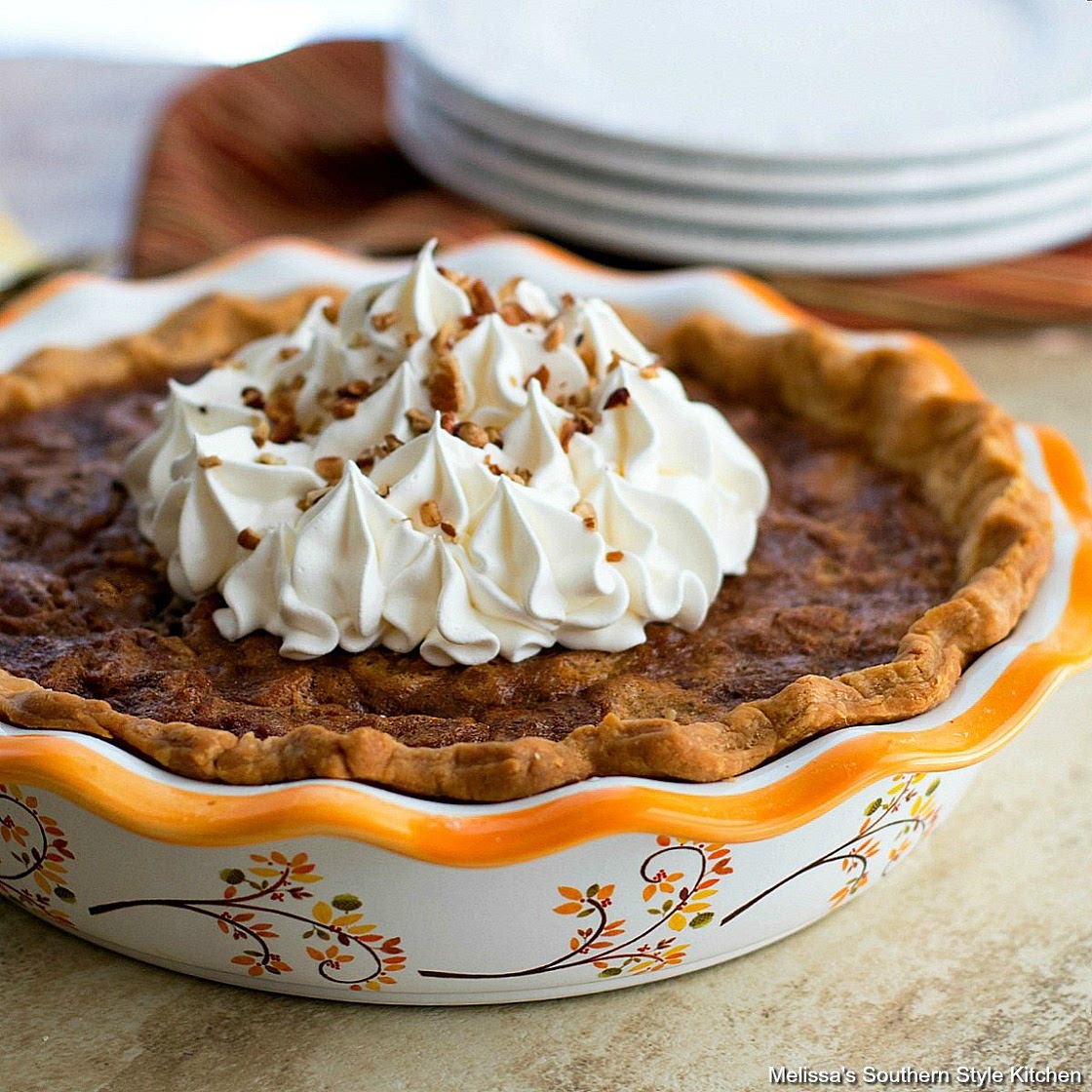 Chocolate Bourbon Pecan Pie