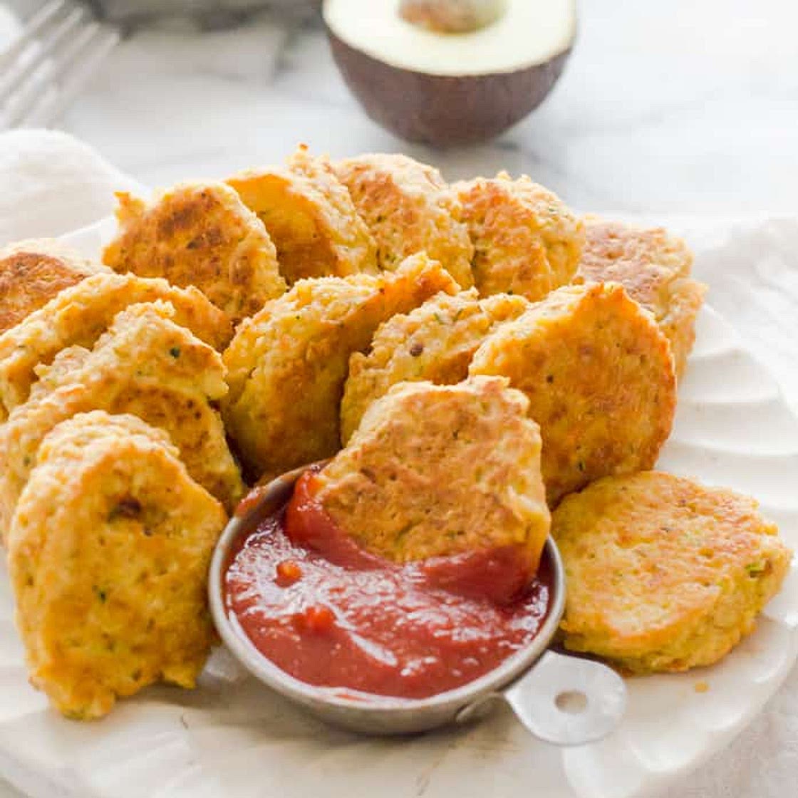 Chickpea Vegetable Nuggets