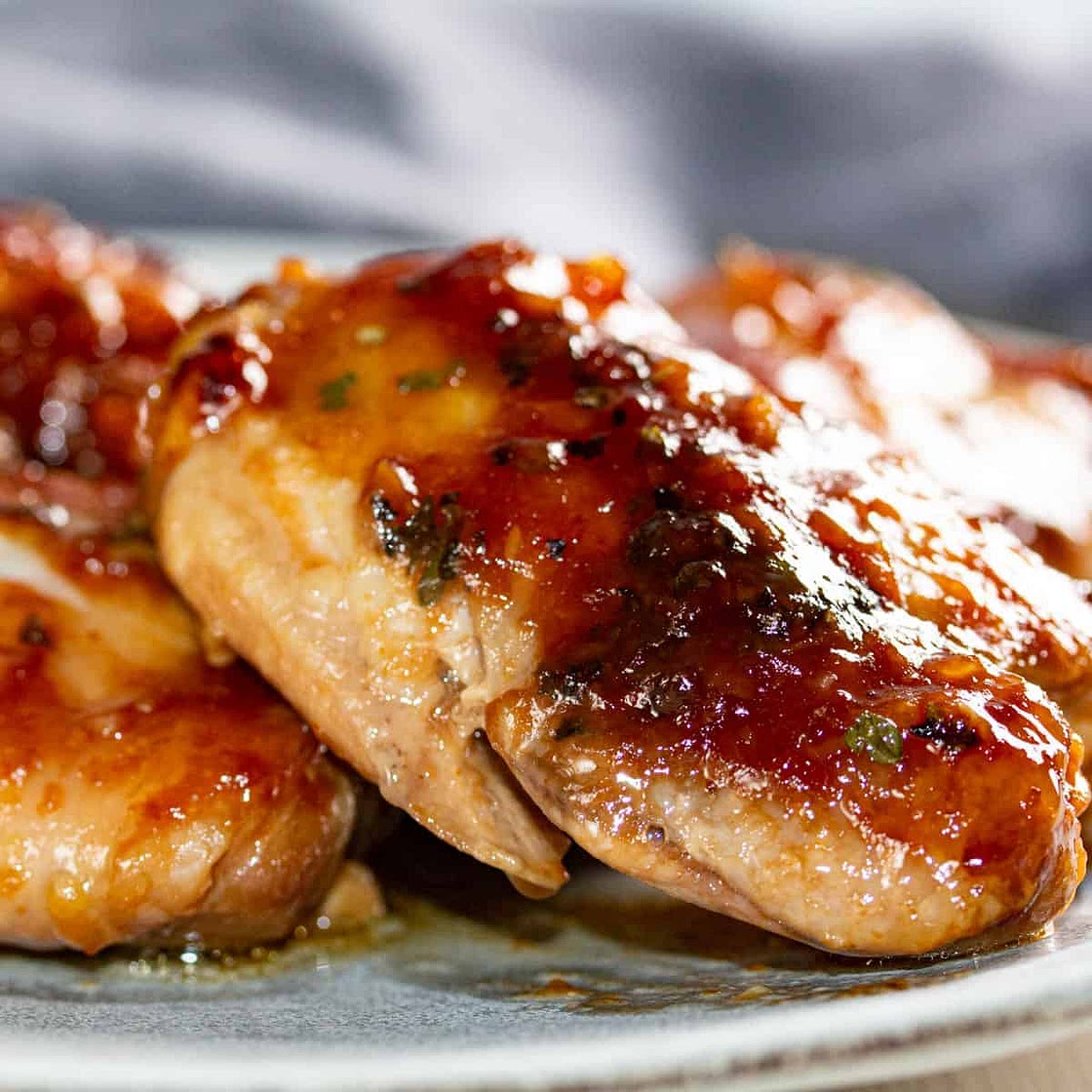 Honey Garlic Chicken Thighs