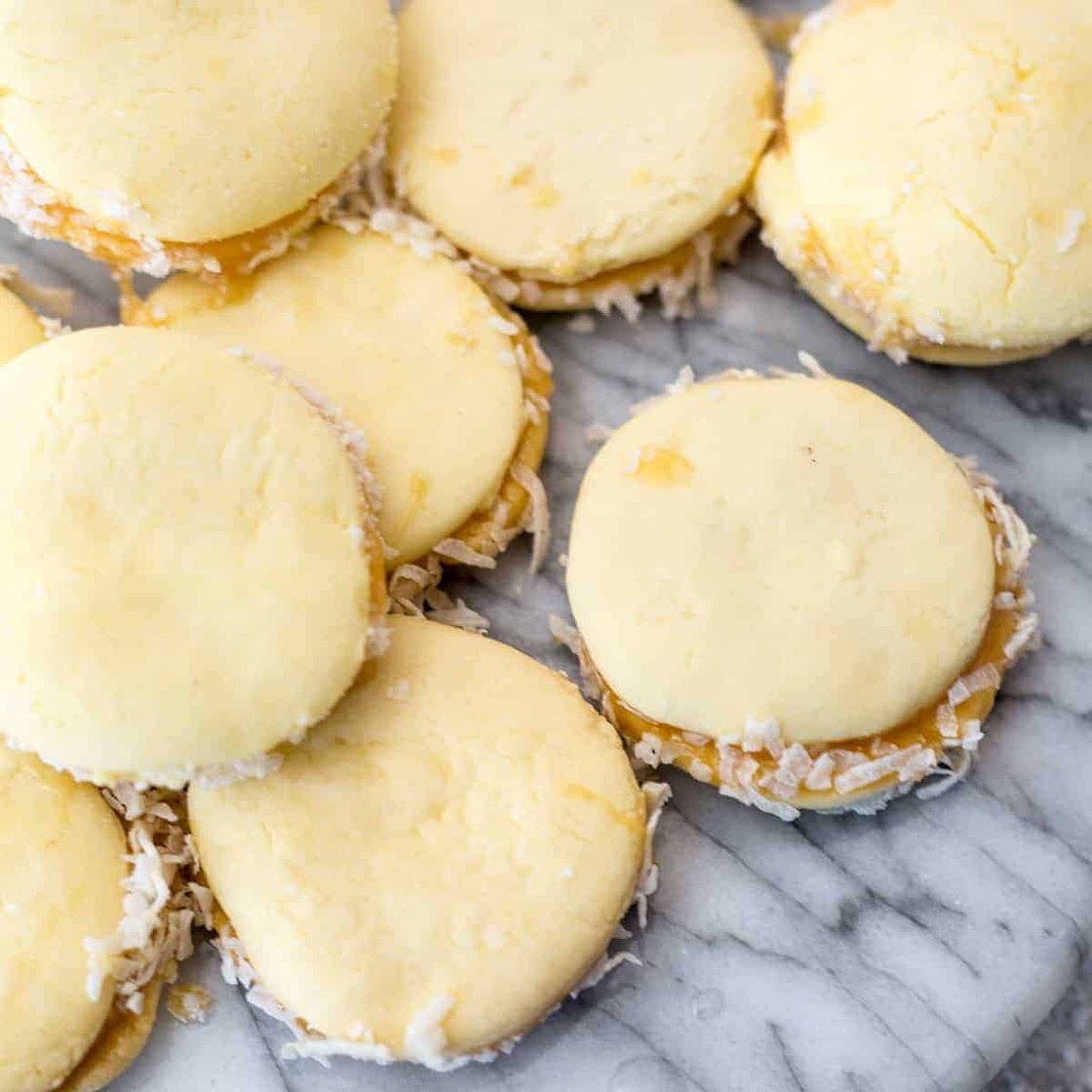 Dairy-free gluten-free alfajores