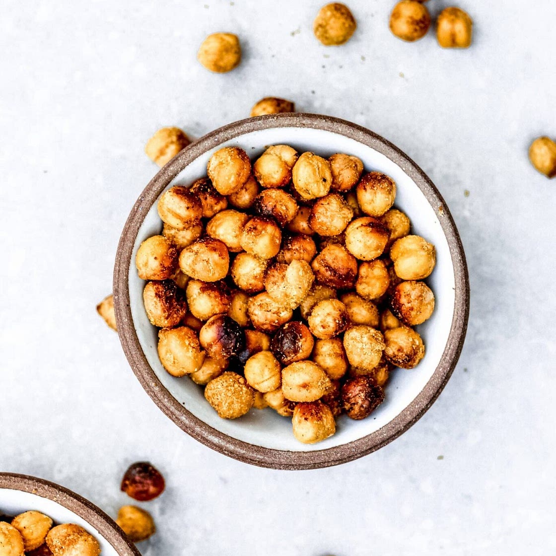Cheesy Roasted Chickpeas