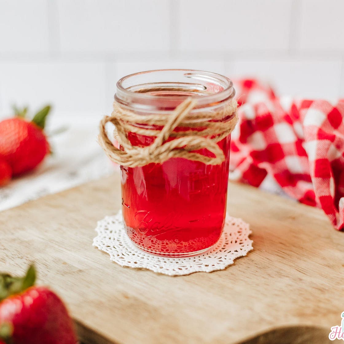 Sweet Strawberry Syrup