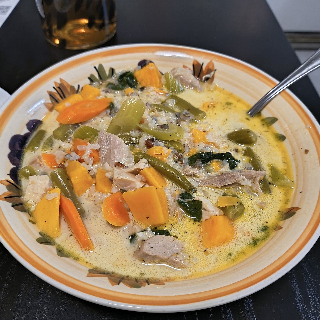 Cozy Autumn Wild Rice Soup