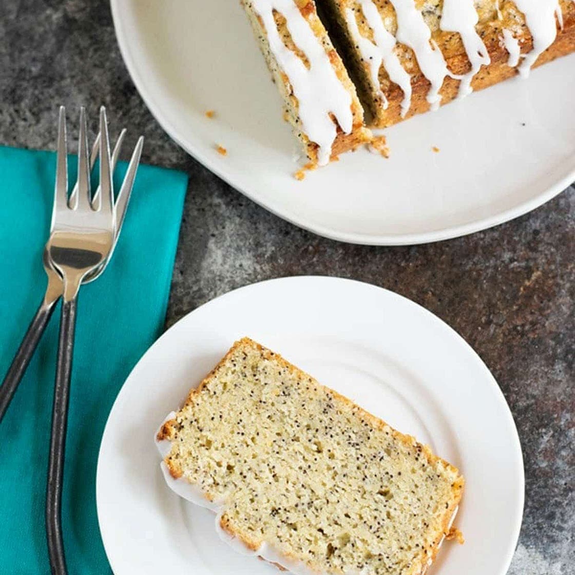 Fluffy Gluten-Free Lemon Poppy Seed Cake