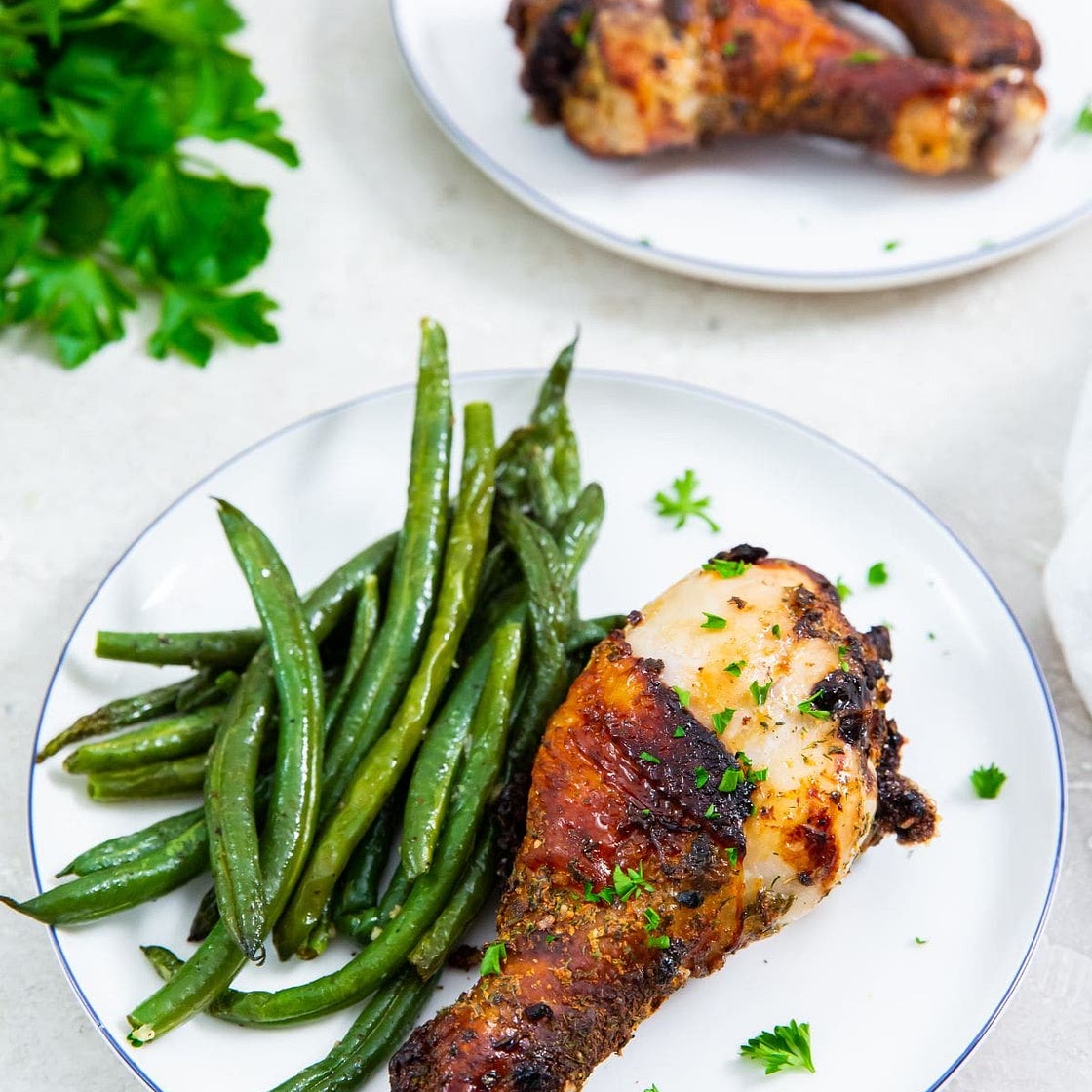 Air Fryer Ranch Chicken Legs