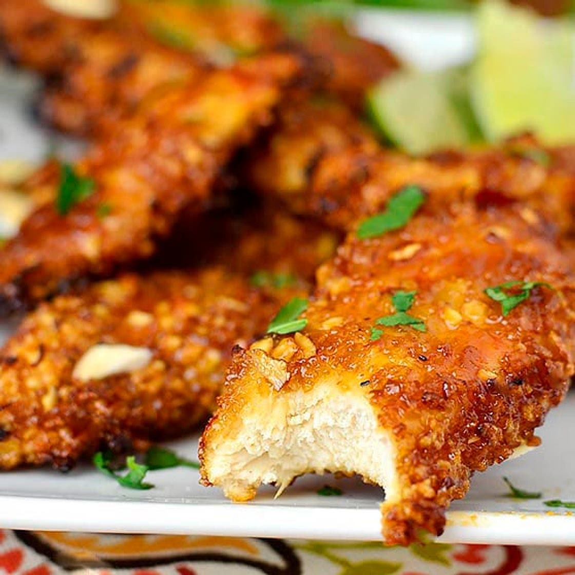 Thai Sticky Chicken Fingers
