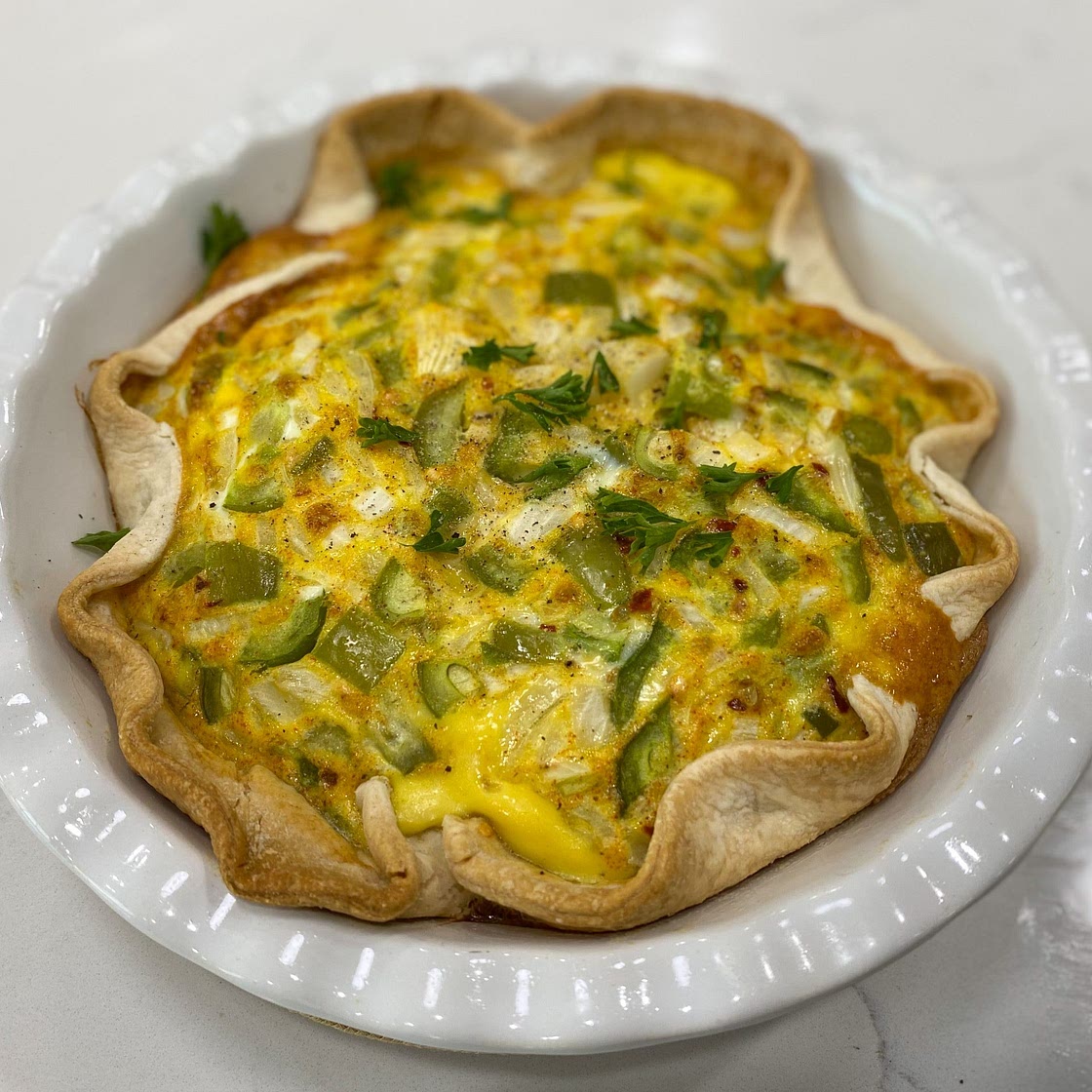 Vegetable Quiche