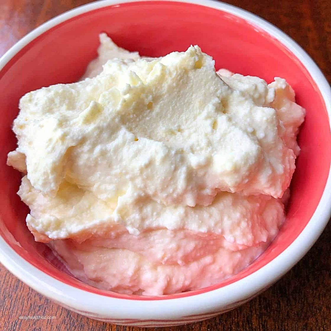 Low Carb Ricotta Cheesecake Fluff