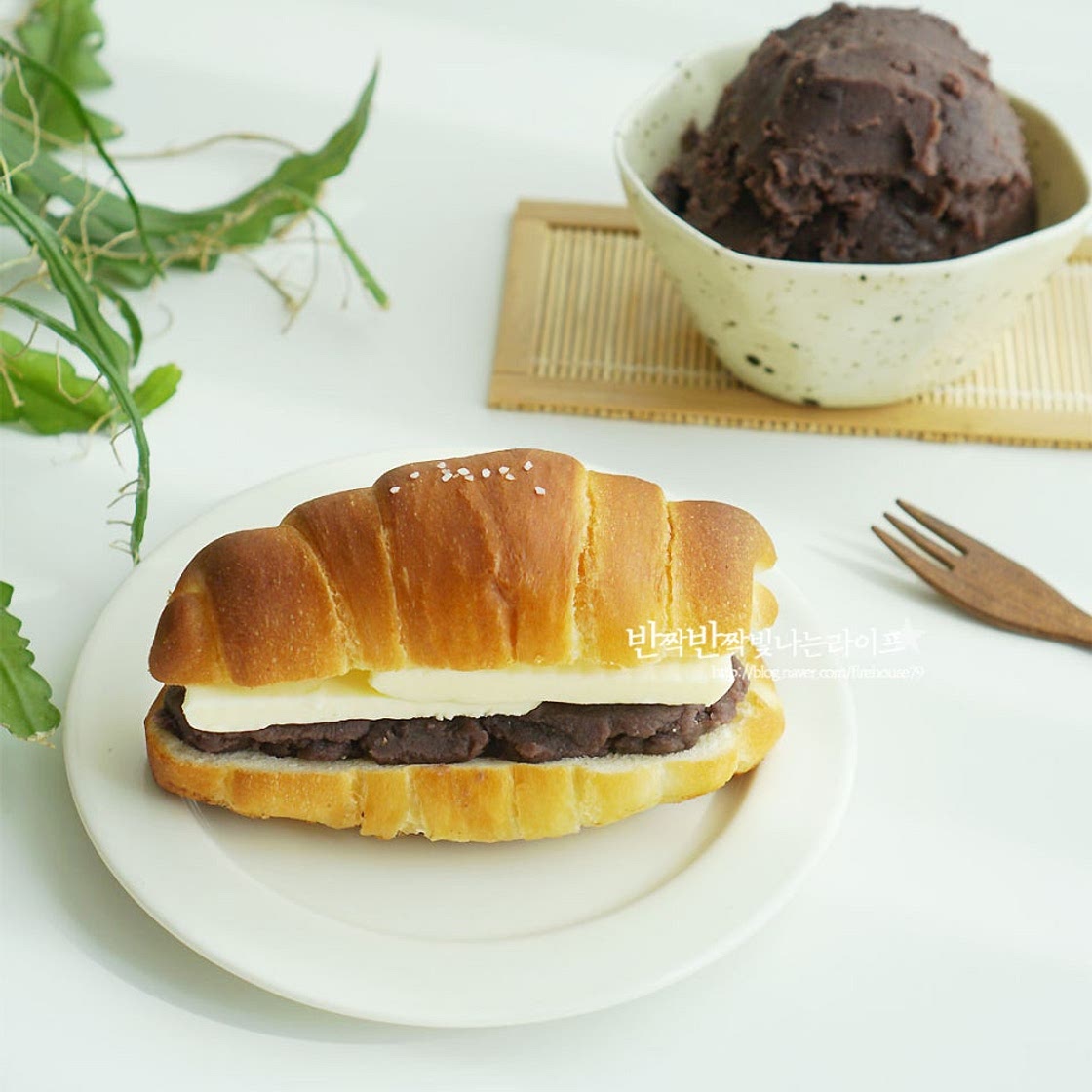 앙버터 팥앙금 만들기 맛있는 꿀조합~