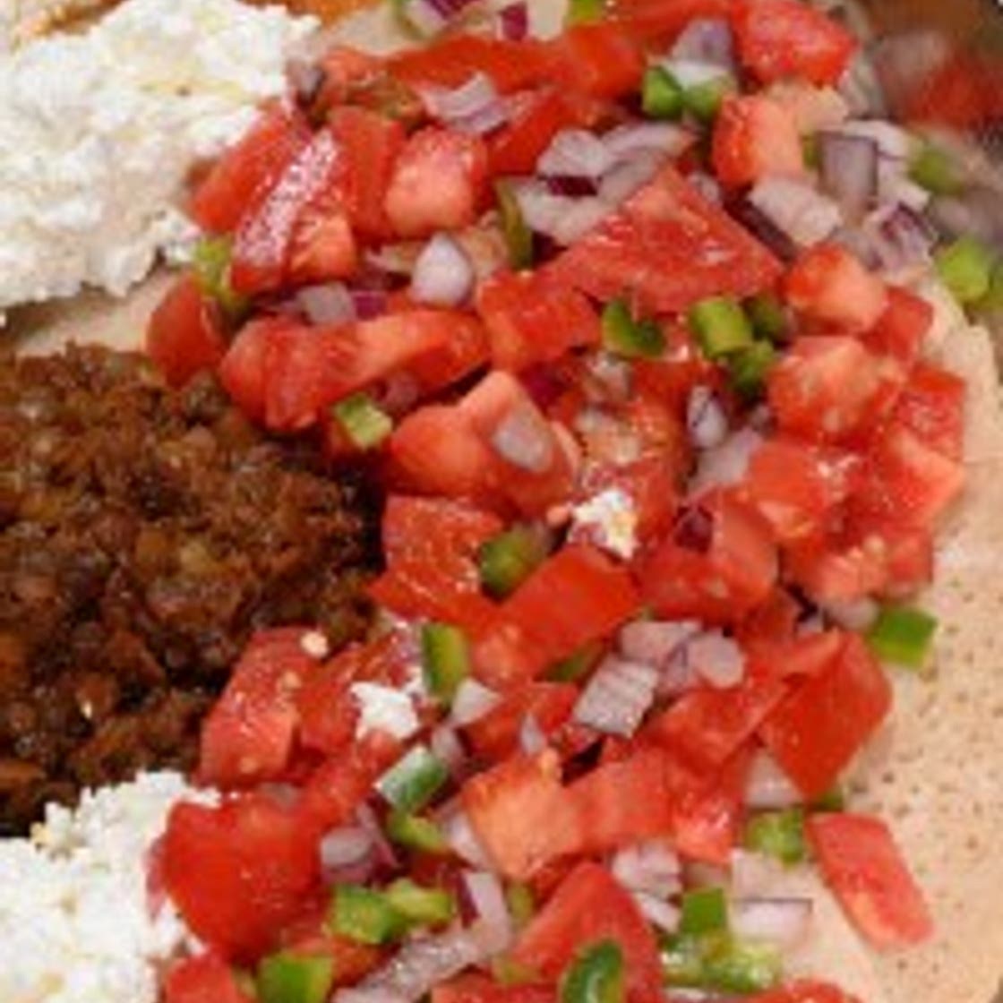 Timatim (Tomato Salad)