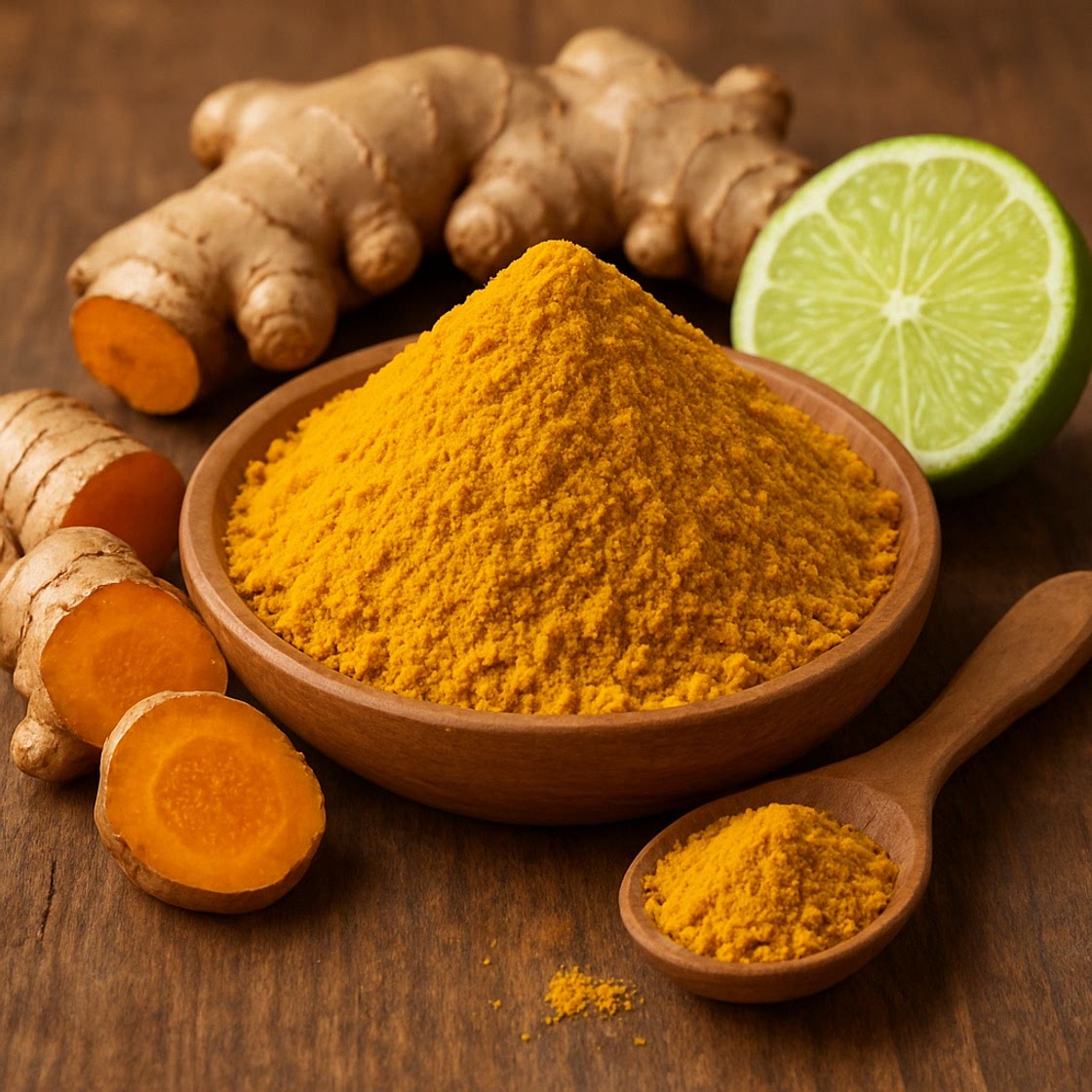 Turmeric-Ginger-Lime Powder