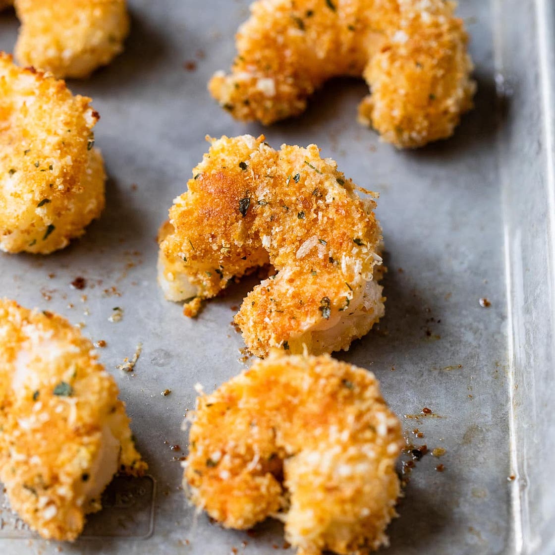 Healthy Breaded Shrimp