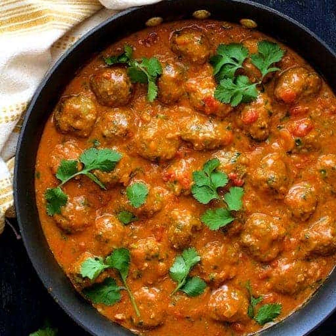 Meatballs in Spicy Curry