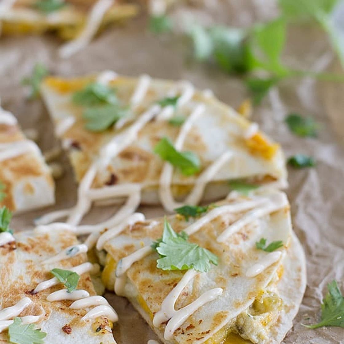 Creamy Quesadilla Recipe