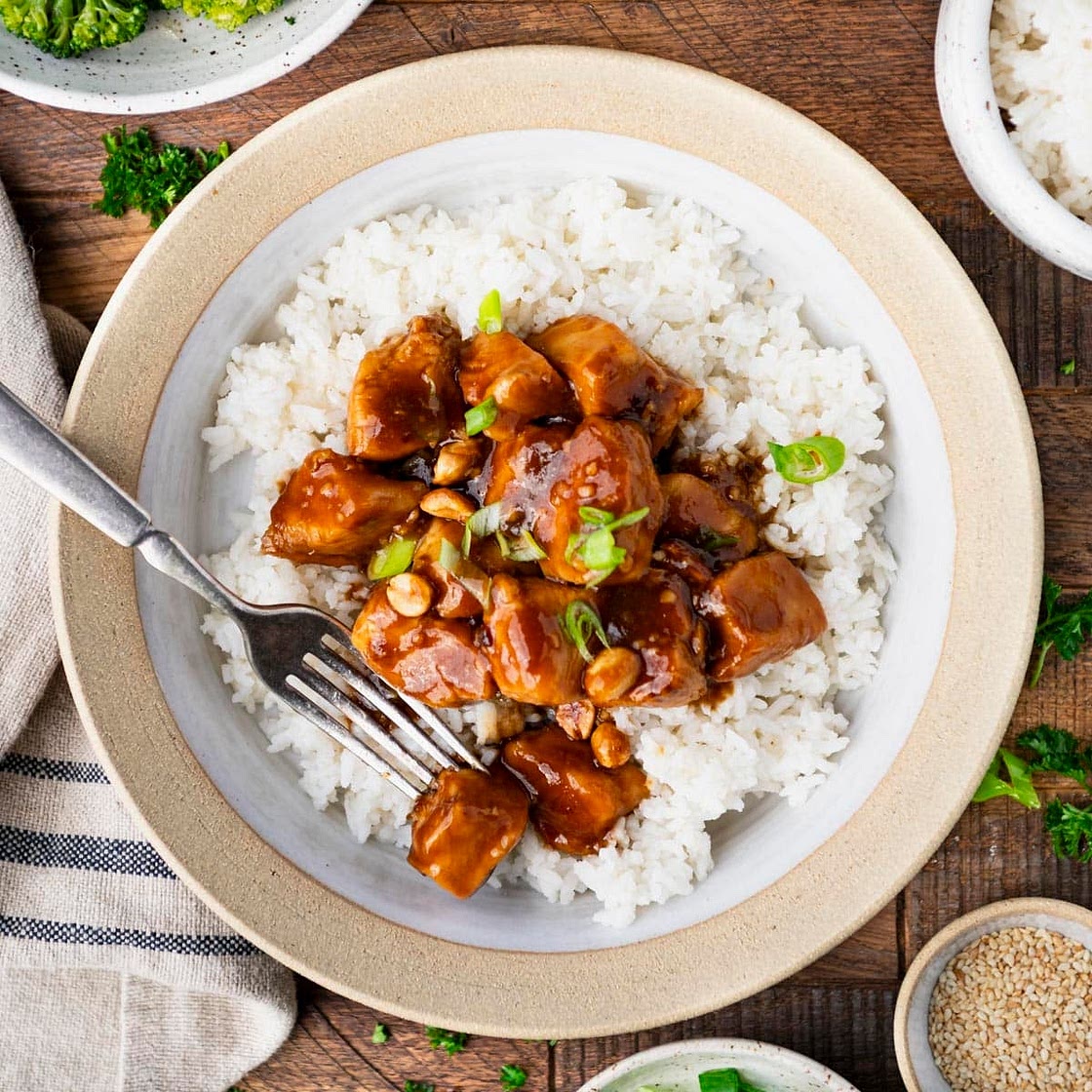 Healthy General Tso Chicken