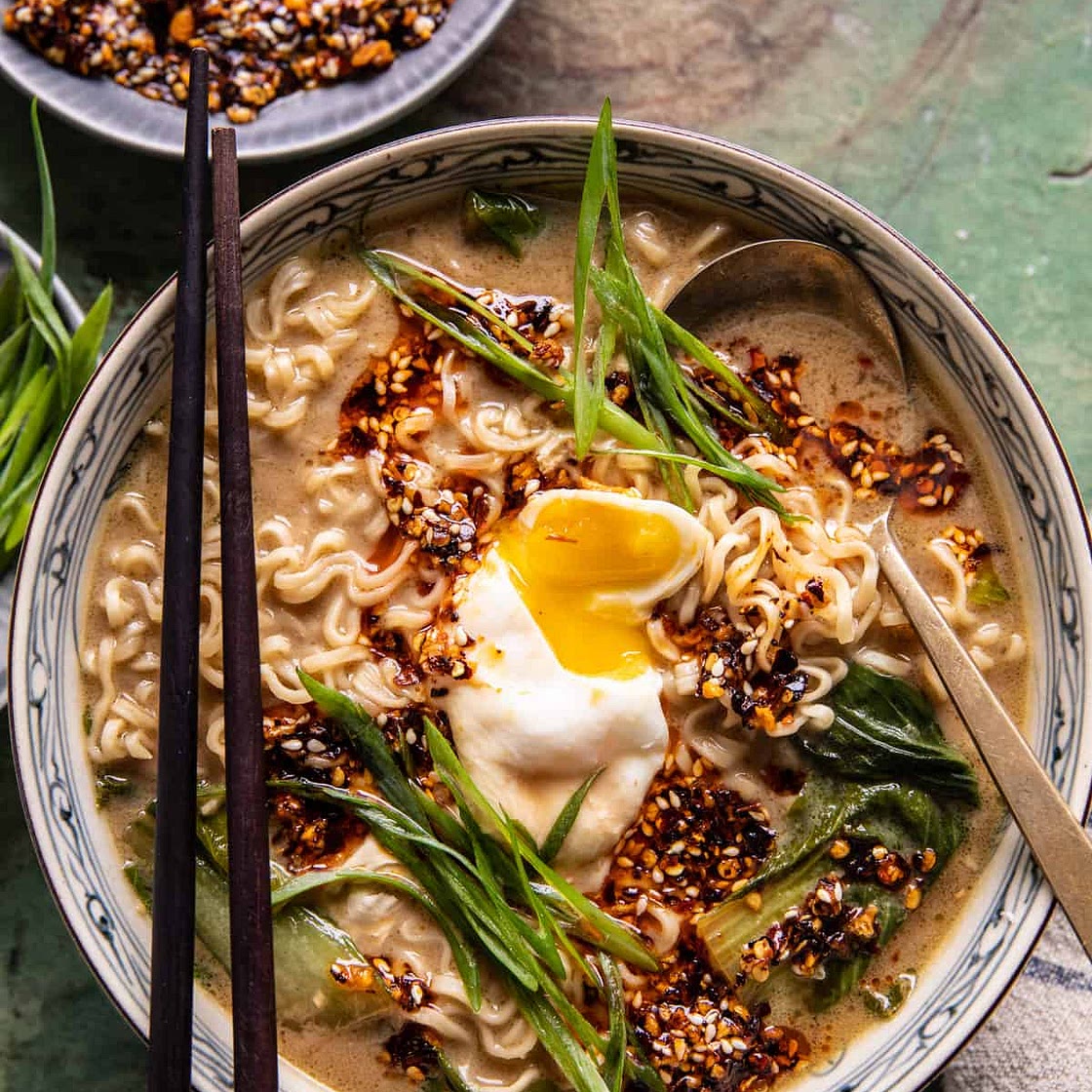 25 Minute Chili Oil Egg Ramen