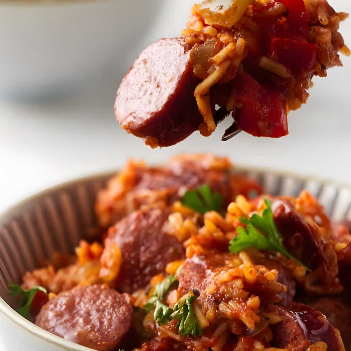Sausage and Rice Skillet Dinner