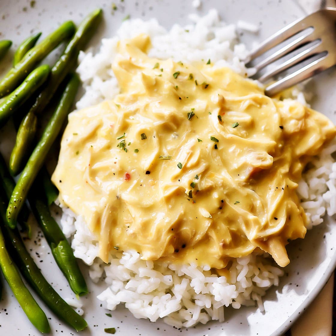 Slow Cooker Creamy Italian Chicken