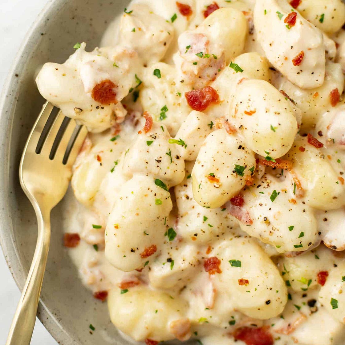 Chicken Bacon Gnocchi