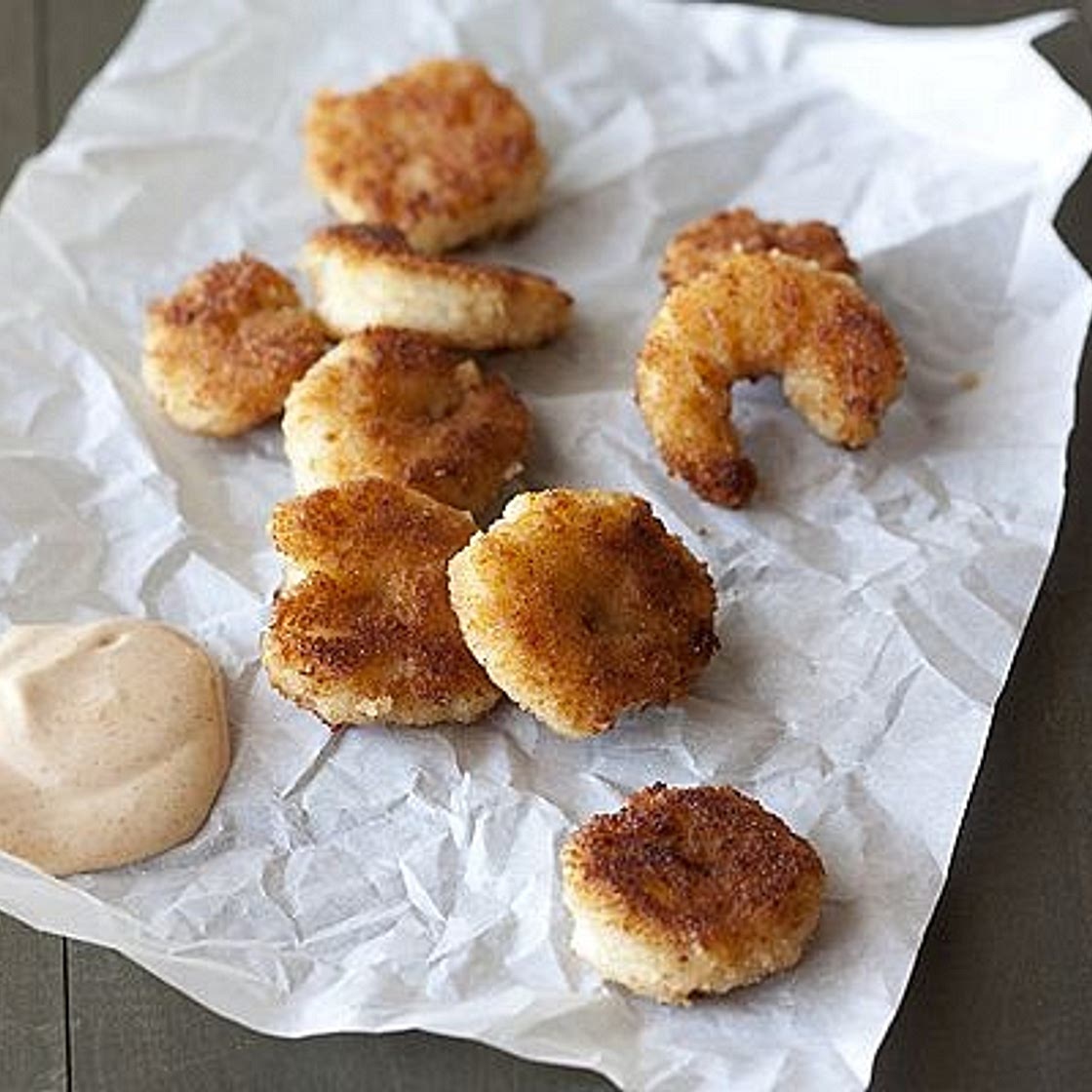 Pan-Fried Shrimp with Remoulade