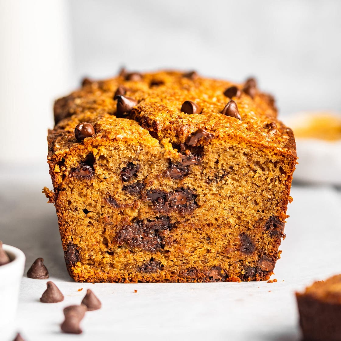 Peanut Butter Chocolate Chip Banana Bread