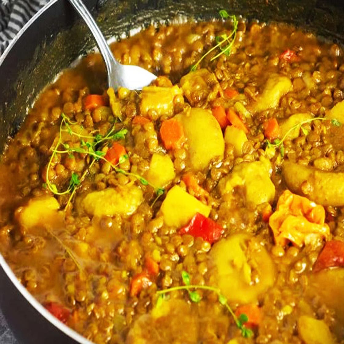 Vegan Sticky Sesame Chickpea