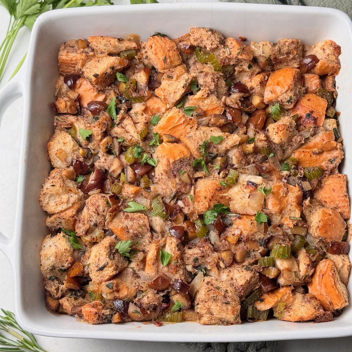 Vegan Chestnut Stuffing