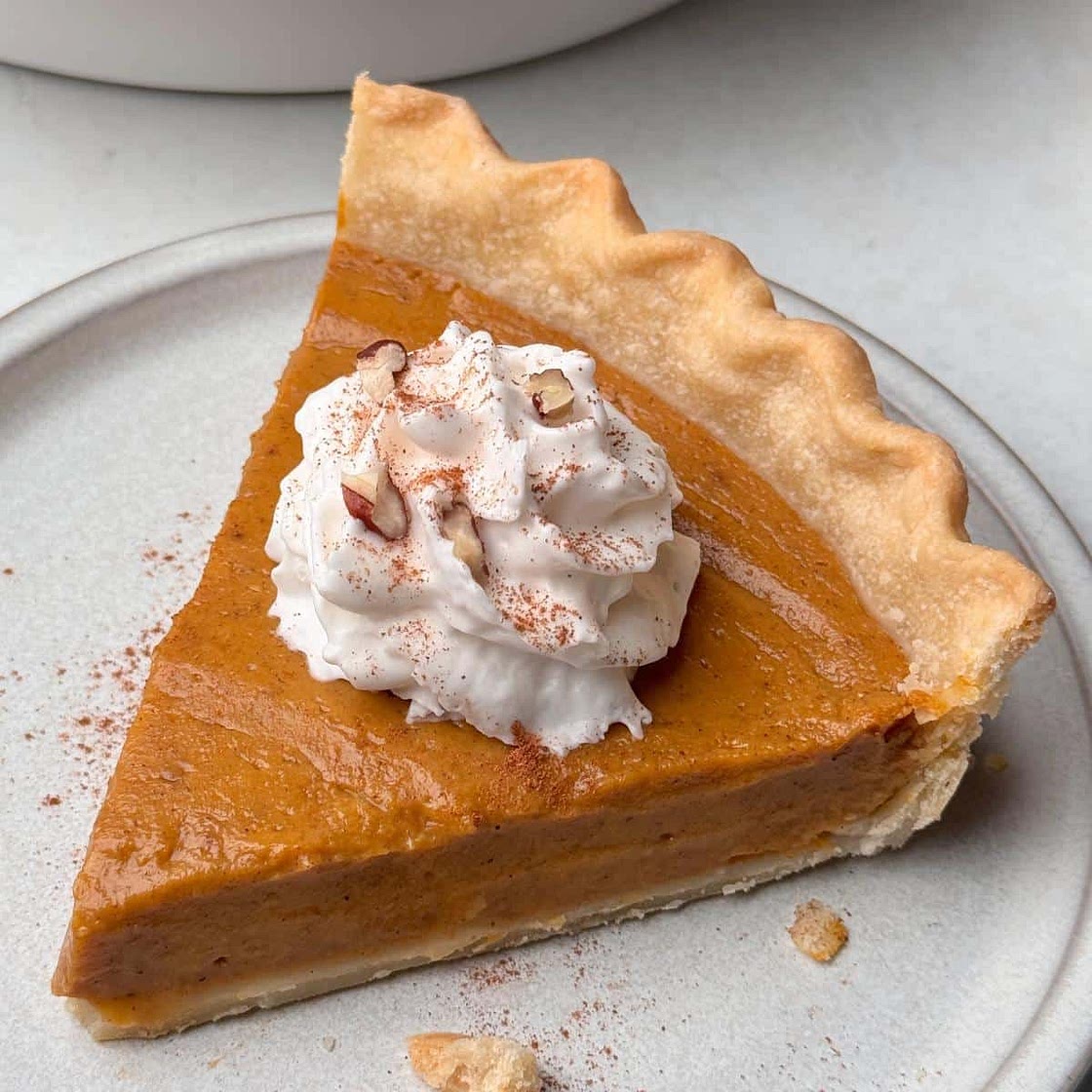 Tofu Pumpkin Pie