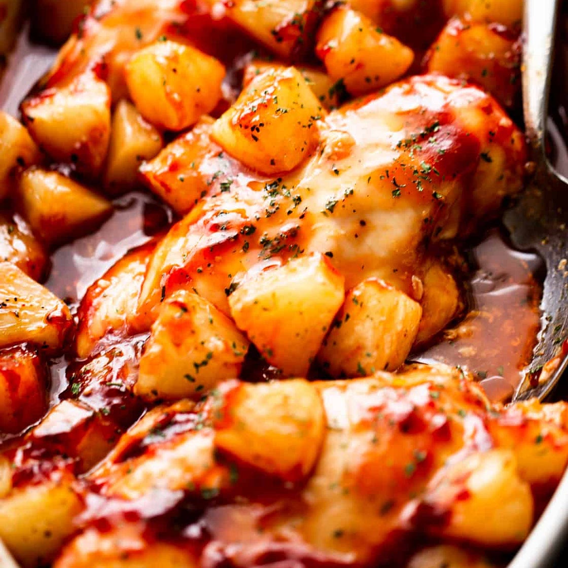 Pineapple Barbecue Chicken