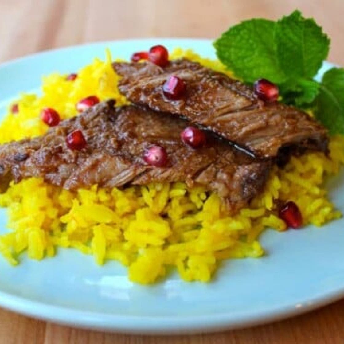 Pomegranate Molasses Brisket